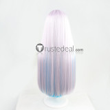 Vtuber Virtual YouTuber Ookami Mio Lize Helesta Saegusa Akina Suzuhara Lulu Black Silver Red Cosplay Wigs