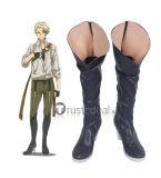 Violet Evergarden Benedict Blue Black Cosplay Shoes Boots