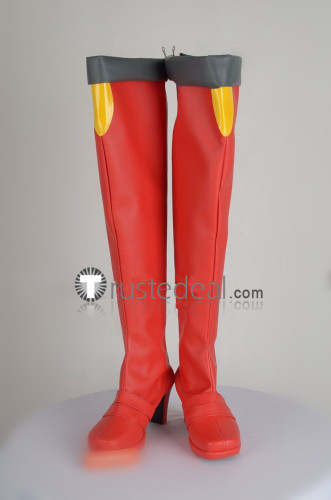 Pokemon XY Team Flare Scientists Bryony Aliana Celosia Mable Xeros Red Orange Cosplay Costumes
