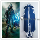 Magic The Gathering Jace Beleren Planeswalker Wizard Green Blue Cosplay Costumes