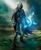 Magic The Gathering Jace Beleren Planeswalker Wizard Green Blue Cosplay Costumes