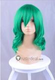 Touhou Project Yuuka Kazami Shikieiki Yamaxanadu Green Cosplay Wigs