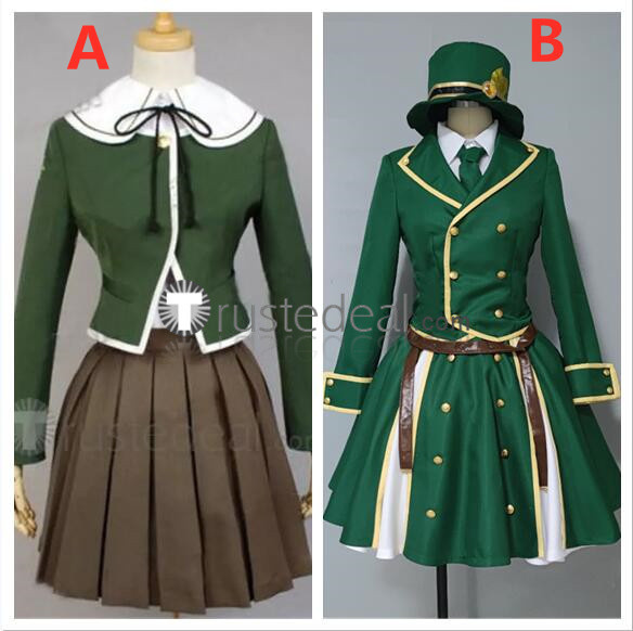 Danganronpa Trigger Happy Havoc Chihiro Fujisaki Cosplay Costumes