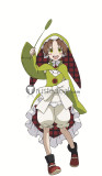 Rokka no Yuusha Chamo Rosso Green Cosplay Costume
