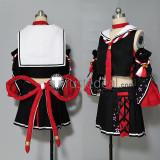 Vtuber Virtual YouTuber Minato Aqua Blue White Ookami Mio Cosplay Costumes