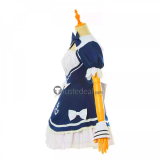 Vtuber Virtual YouTuber Minato Aqua Blue White Ookami Mio Cosplay Costumes