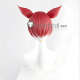Final Fantasy XIV Miqo'te Y'shtola Rhul G'raha Tia Silver Red Cosplay Wigs Ears