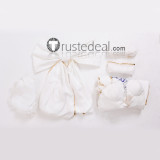 Fate Grand Order FGO Ruler Jeanne d'Arc Prove Sprite White Cosplay Costume