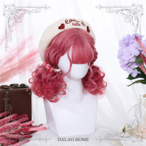 Dalao Home ~Strawberry Bear Lolita Short Wigs 40cm