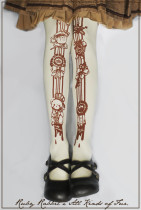 Ruby Rabbit~Chocoteddy 120D Velvet Lolita Tights