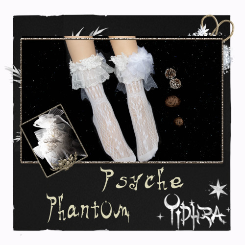 Yidhra Lolita ~Psyche Phantom~ Sweet Lolita Short Socks