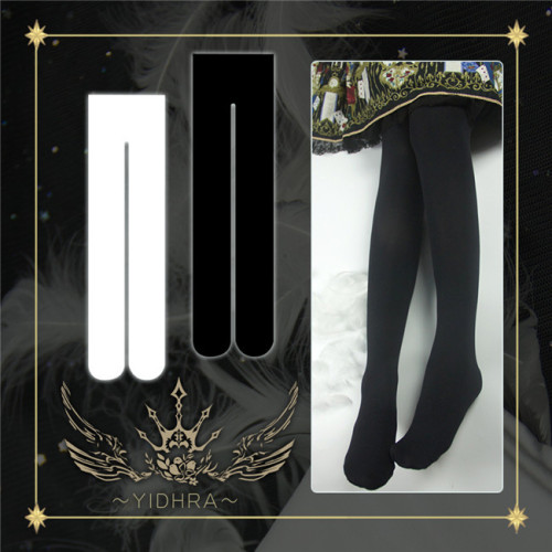 120D Velvet Lolita Tights