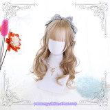 Melissa~ Natural Sideburns Long Curls Lolita Wig