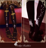 Angel Cross~ Gothic Lolita Printed Tights