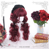 Dalao Home ~ Into Red Velvet~ Lolita Wigs 60cm