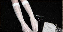 Kingdom Of Hearts~Summer Glass Silk Lolita Socks