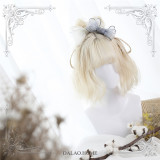 Dalao Home ~Iris ~ Sweet Cream White Lolita Short Wigs