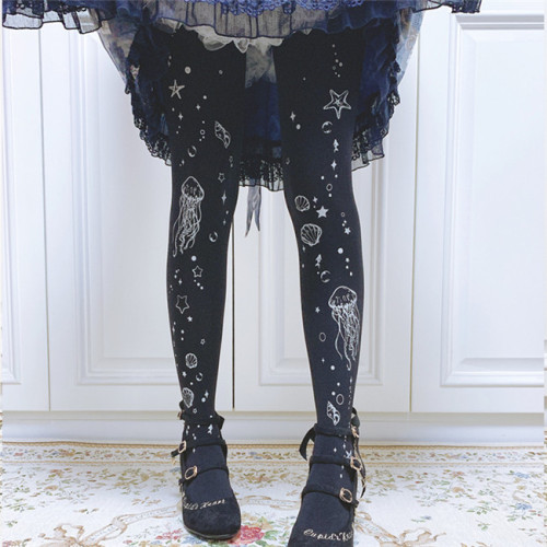 Ruby Rabbit ~ Aurelia Aurita Thin Lolita Tights