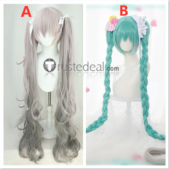 Vocaloid Hatsune Miku Rapunzel Version Wonderland Figure Project Sekai Hatsune Miku 25Ji Cosplay Wigs