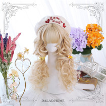 Dalao Home ~ Caramel Milk Tea~ Lolita Wigs 60cm