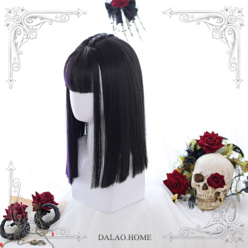 Little devil ~40cm Long Curls Lolita Wig