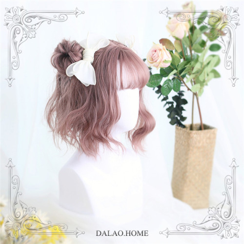 Dalao Home ~Joan~ Sweet Lolita Short Wigs 35cm -7 Colors