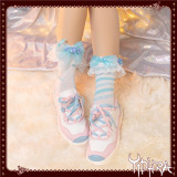 Yidhra Lolita ~ Think of the World in a Sweet Way Lolita Short Socks
