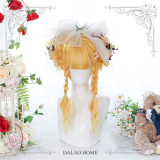 Dalao Home ~Sunflowers Lolita Long Curly Wigs