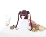 Dango Lolita Wig with 2 Buns Ponytails