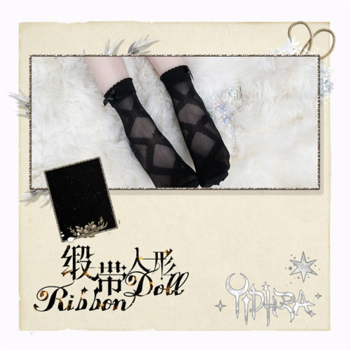 Yidhra Lolita ~Ribbon Shape Lolita Short Socks