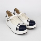 Angelic Imprint- Sailor Style Single Belt Lolita Anime Shoes
