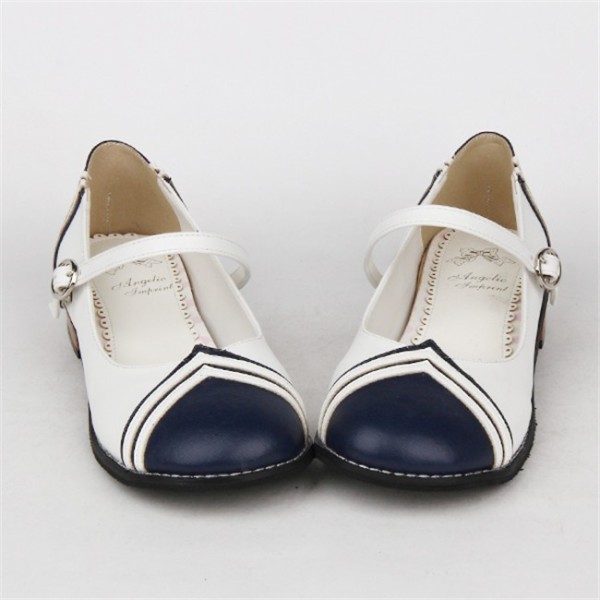 Angelic Imprint- Sailor Style Single Belt Lolita Anime Shoes