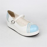Angelic Imprint- Sailor Style Single Belt Lolita Anime Shoes