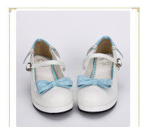 Angelic Imprint- Beautiful Sailor Style Single Belt Square Heels Lolita Shoes