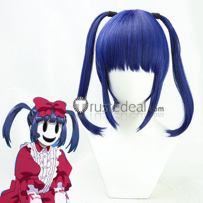 High-Rise Invasion Tenkuu Shinpan Ein Yayoi Kusakabe Pink Blue Cosplay Wigs