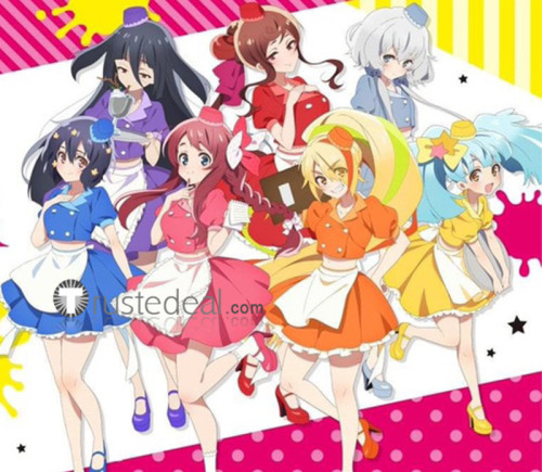 Zombie Land Saga Revenge Sakura Ai Saki Yugiri Lyli Tae Junko Maid Cosplay Costumes