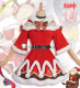 Genshin Impact Barbara Santa Red Christmas Holiday Cosplay Costume