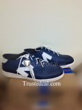 Kekkai Sensen Blood Blockade Battlefront The King of Despair Blue Cosplay Shoes Boots