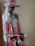 Kuroshitsuji Black Butler Robin Lady Ciel Phantomhive Pink Lolita Cosplay Costume