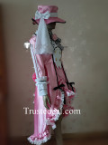 Kuroshitsuji Black Butler Robin Lady Ciel Phantomhive Pink Lolita Cosplay Costume