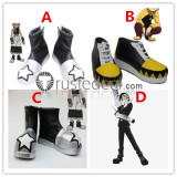 Soul Eater Soul Evans Death the Kid Black Star Cosplay Shoes Boots