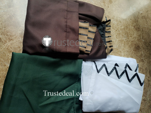 Spice and Wolf Kraft Lawrence Brown Cosplay Costume2