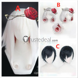 Takt Op Destiny Takt Asahina Titan Orange Red White Blue Cosplay Wigs