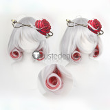 Takt Op Destiny Takt Asahina Titan Orange Red White Blue Cosplay Wigs