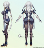 Atelier Ryza Lila Decyrus Silver Styled Cosplay Wig