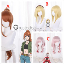 Takt Op Destiny Anna Schneider Pink Brown Cosplay Wigs