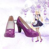 Nekopara Chocola Cinnamon Coconut Maid Purple Pink Green Cosplay Shoes Heels