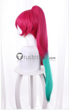 League of Legends LOL Cafe Cuties New Skin Annie Soraka Sivir Gwen Pink Blonde Green Cosplay Wig