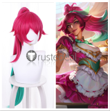 League of Legends LOL Cafe Cuties New Skin Annie Soraka Sivir Gwen Pink Blonde Green Cosplay Wig