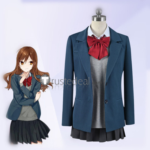 Horimiya Hori-san to Miyamura-kun Izumi Miyamura Kyoko Hori School Uniform Cosplay Costumes